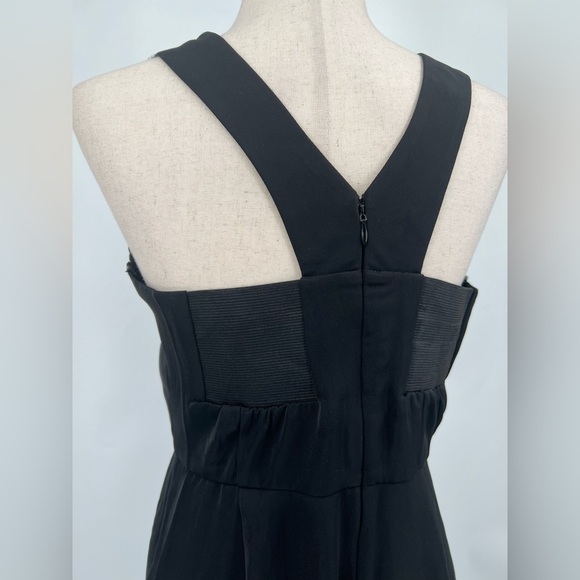 Anthropologie Foxiedox Sarah Floral Embroidered Wide Leg Halter Jumpsuit Medium - Picture 10 of 11